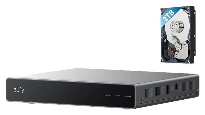eufy 4K UHD PoE Outdoor PTZ-Kamera mit Dreifachobjektiv: 360° Schwenk