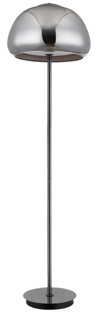 GLOBO Stehlampe gold Metall Glas