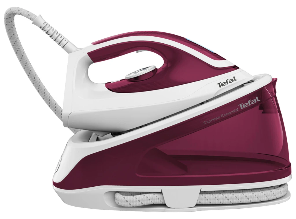 Tefal Dampfbügelstation SV6110E0 weiß rot Kunststoff
