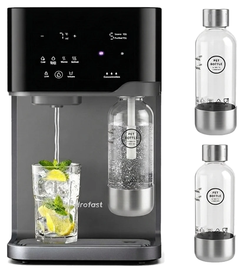 Hydrofast C300 Auftisch-Wasserfilter mit Umkehrosmose + 2er Set BUB01
