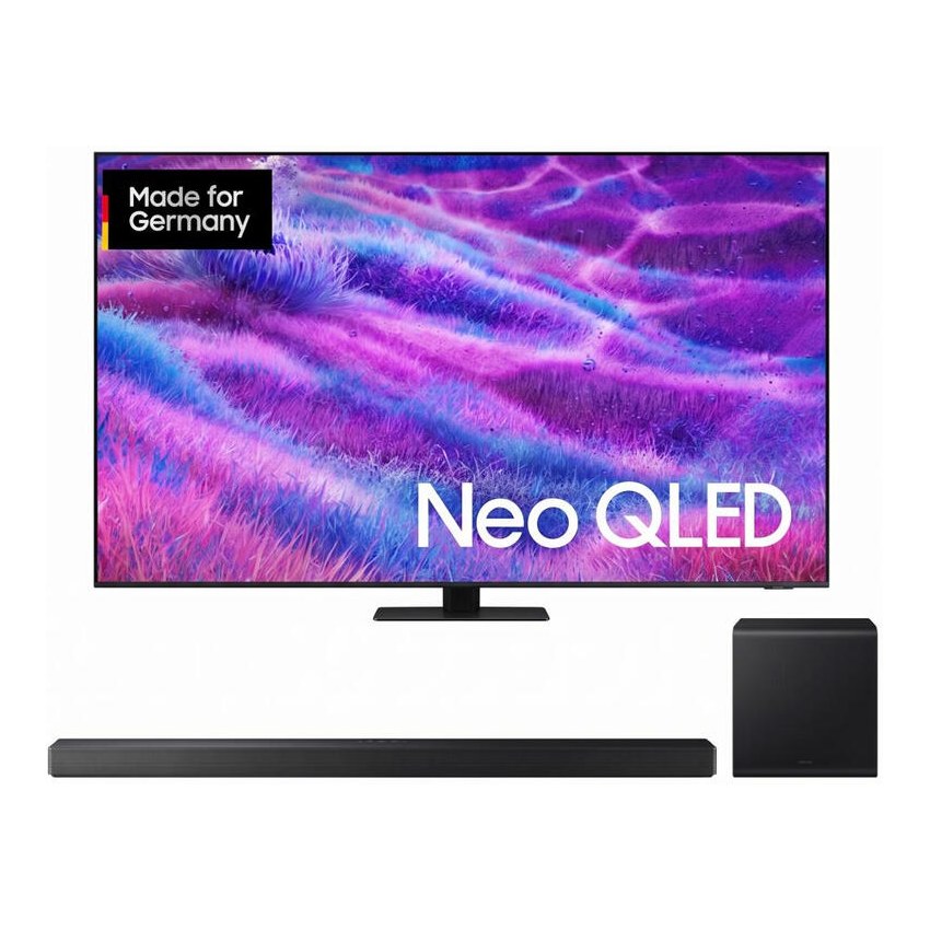 Bundle-Angebot Samsung Neo QLED TV GQ100QN80F & Soundbar HW-QS710GF