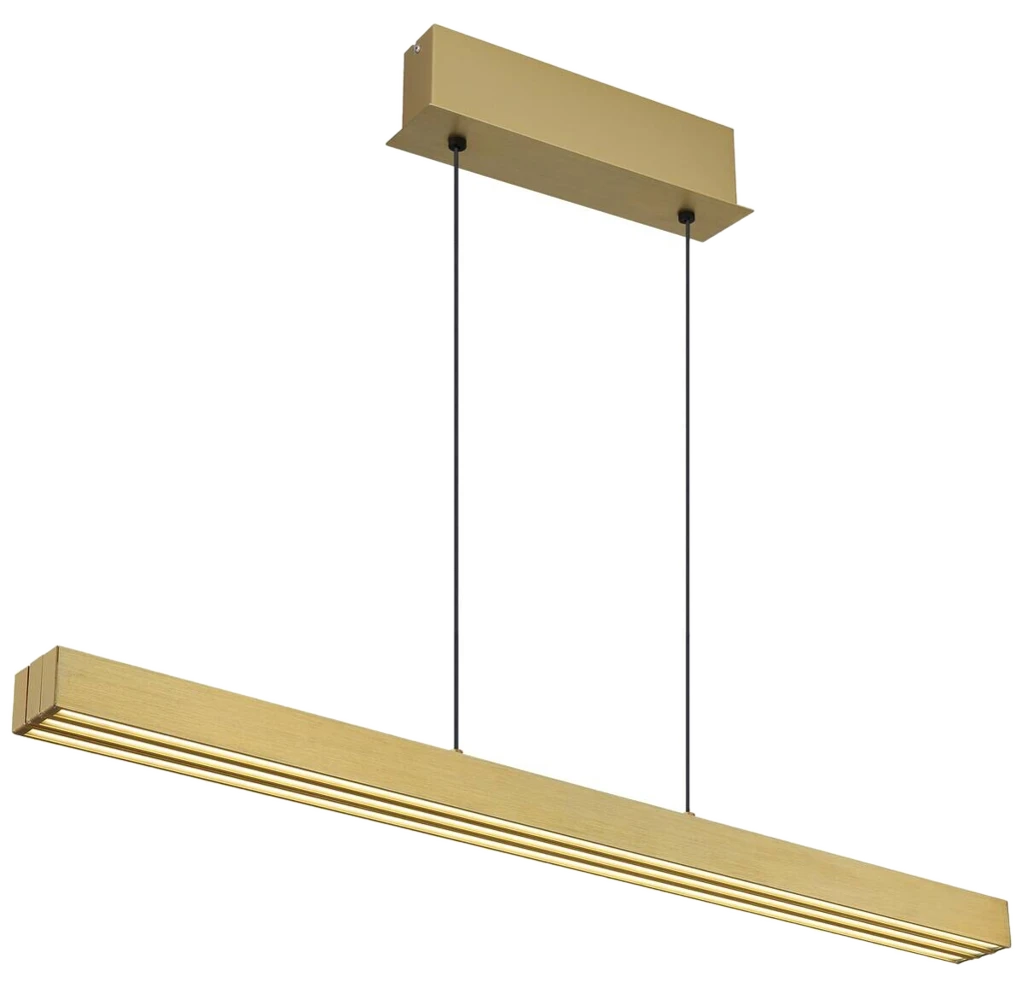 GLOBO LED-Pendelleuchte Aluminium 1 Brennstellen