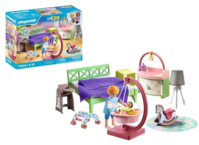 PLAYMOBIL Schlafzimmer mit Babyspielecke