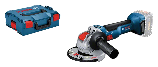 Bosch Professional GWX 18V-10 Solo Akku-Winkelschleifer solo inkl. L-Boxx
