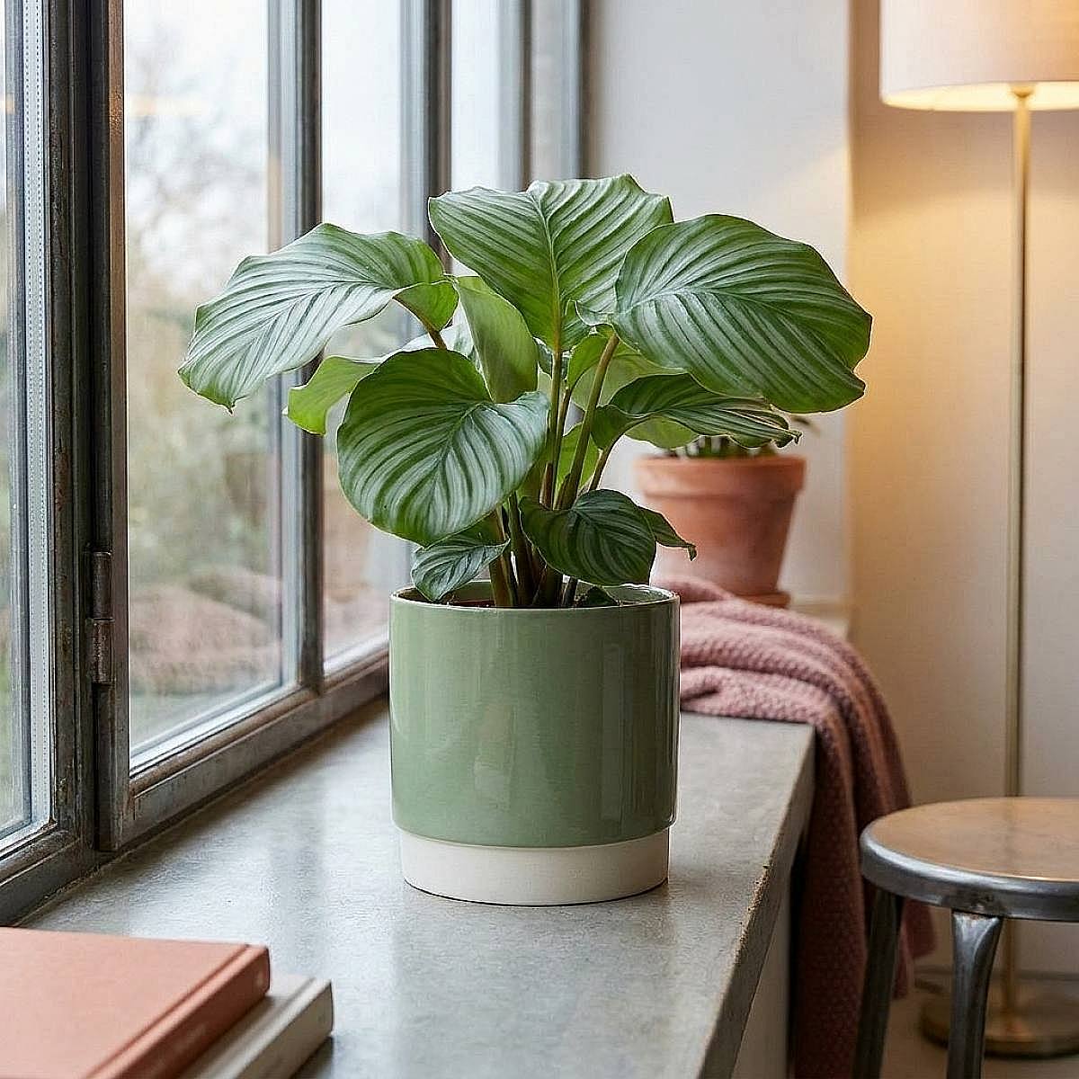 Be.Green Mutterliebe-Set ((Topf enthalten)) (Rundblättrige Glockenblume (Calathea
