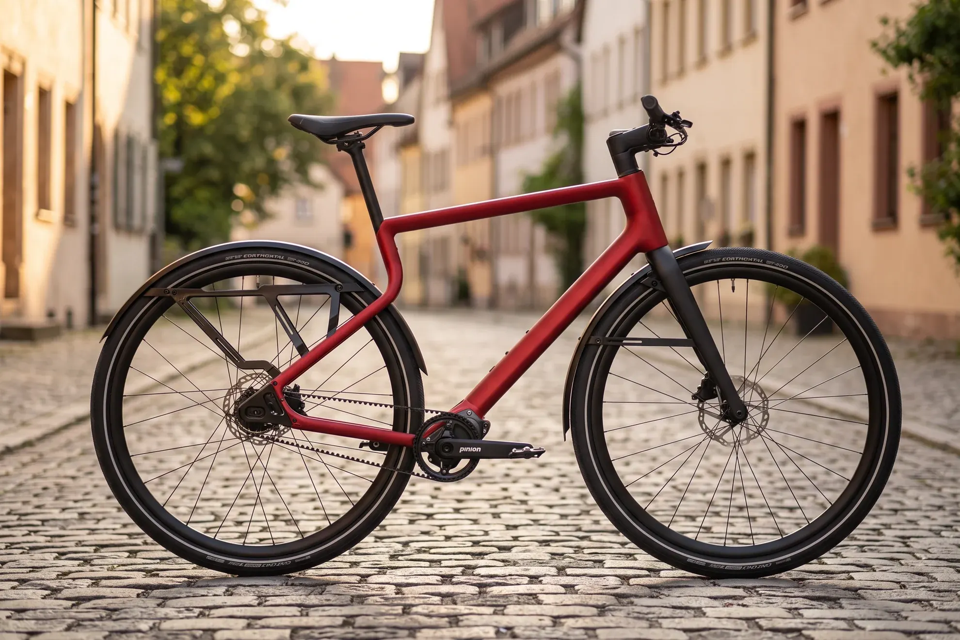 URWAHN STADTFUCHS Urban Tour E-Bike Oxid Rot