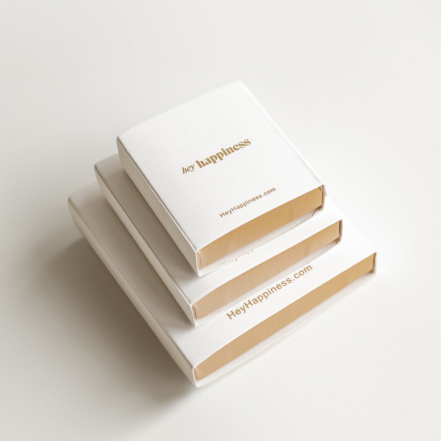 Hey Happiness Happiness Surprise Box – Gold / Box mit 3