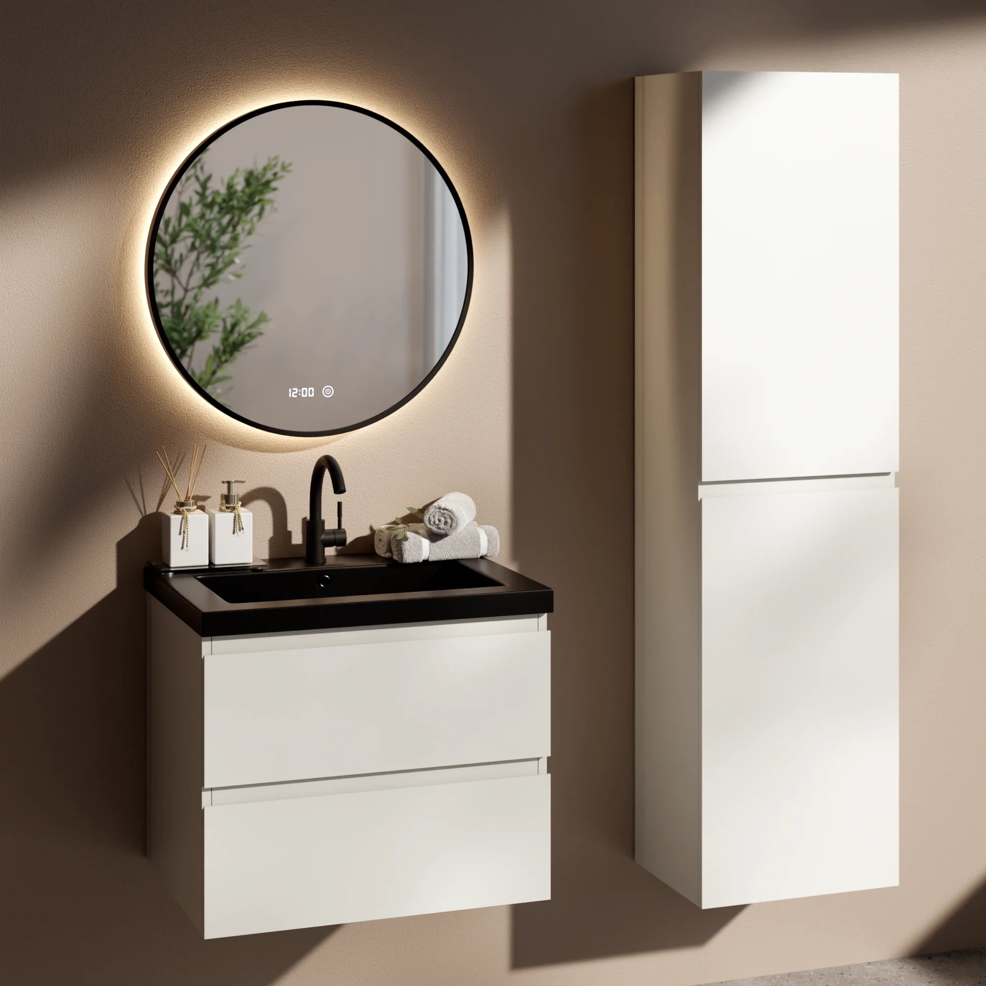 Mirlux Badezimmermöbel Set Paris – 60 cm