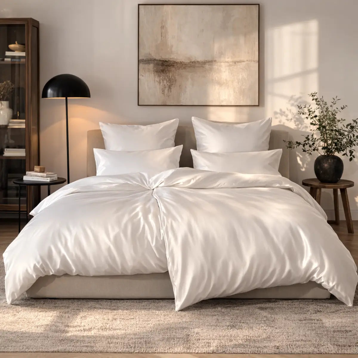 LuxeCosy 2. Wahl – Mako-Satin Bettwäsche Set