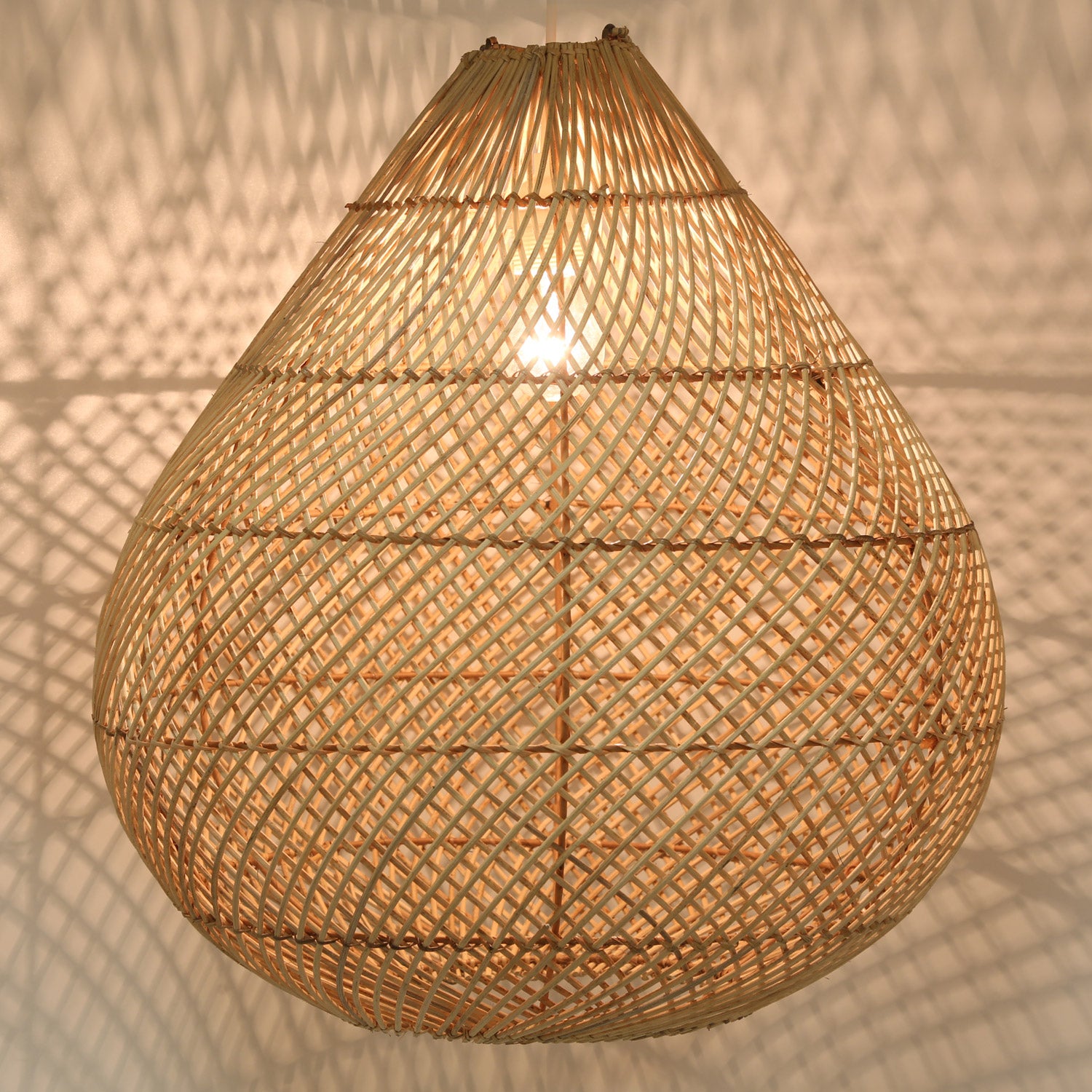 Casa Moro Rattan Pendelleuchte Majene