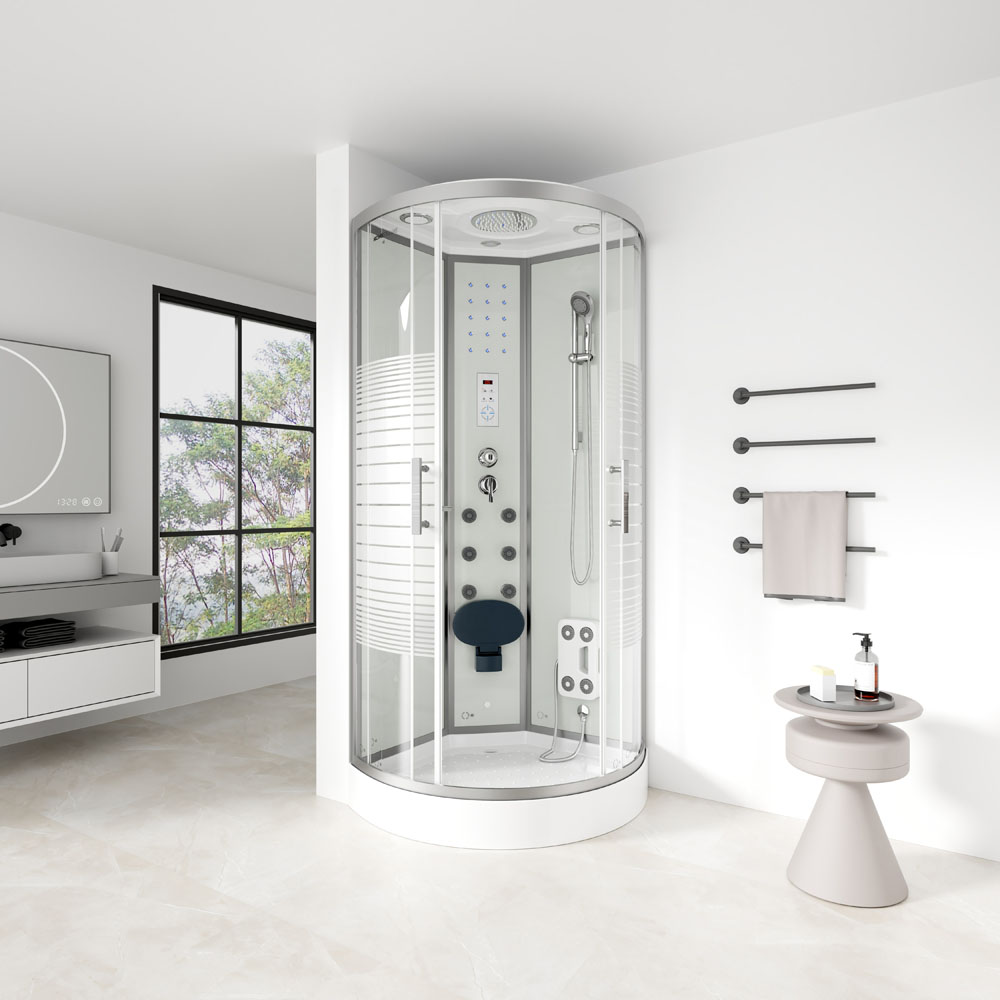 Home Deluxe Duschkabine WHITE PEARL