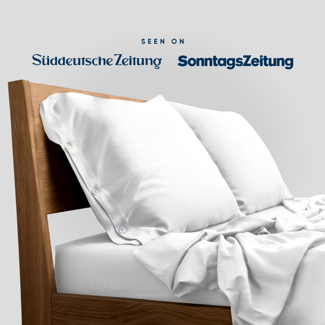Bearaby EU Second Skin Fitted Sheet – Cloud White / 180 x 200 cm